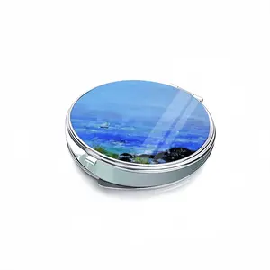 Blustery Sail Portable Makeup Mirror