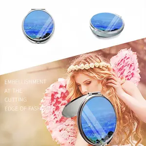 Blustery Sail Portable Makeup Mirror