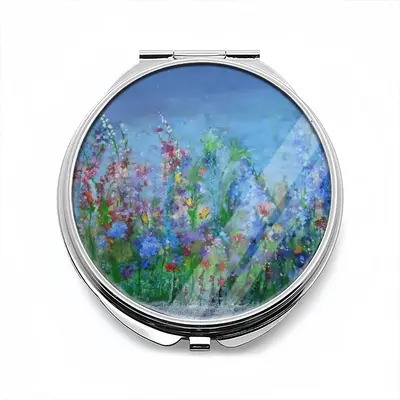 Field Of Blossoms Portable Makeup Mirror