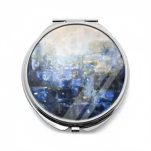 Blue Harmony Portable Makeup Mirror