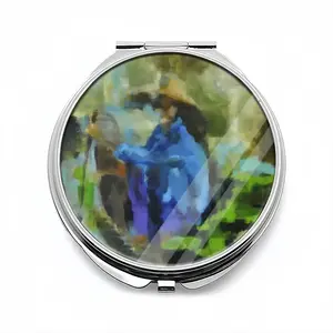 Floating Market Portable Makeup Mirror