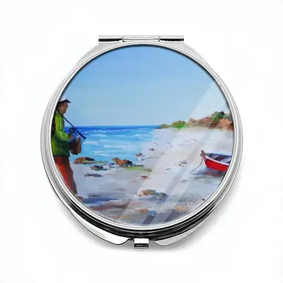 Now For The Big One Portable Makeup Mirror