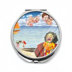 Fear Of Clowns Portable Makeup Mirror