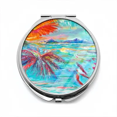 Crossing The Seas Portable Makeup Mirror