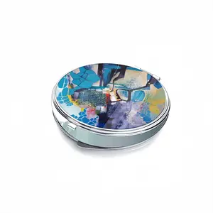 Maelstrom In Blue Portable Makeup Mirror