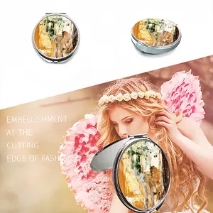 Gods Of The Future Portable Makeup Mirror