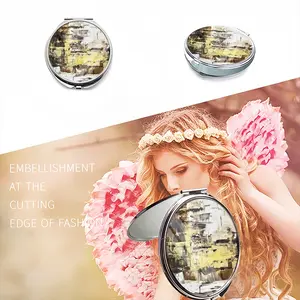 Beach And Rocks Portable Makeup Mirror