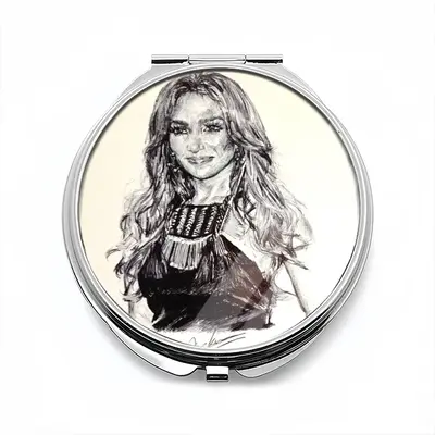 Ms Lopez Portable Makeup Mirror