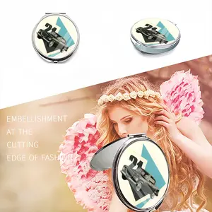 Analog Collage 622 Portable Makeup Mirror