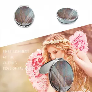 Frosty Evening Portable Makeup Mirror