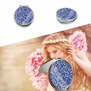 Blue Blood Portable Makeup Mirror