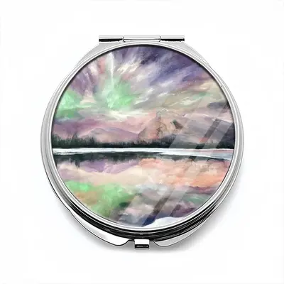 Aurora Borealis Portable Makeup Mirror