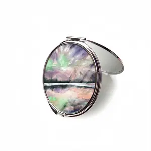 Aurora Borealis Portable Makeup Mirror