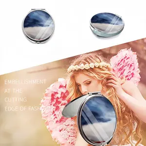 Desert Drive Portable Makeup Mirror