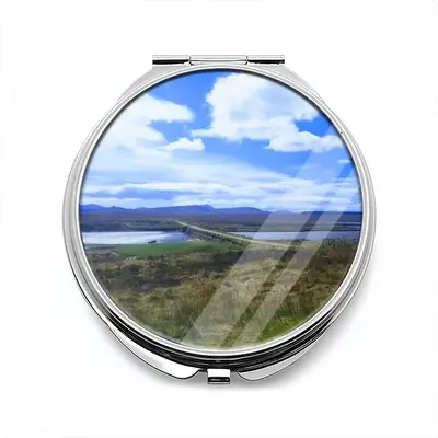 Road To Remoteness Portable Makeup Mirror