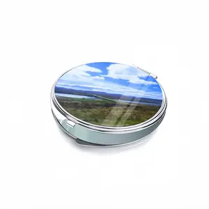 Road To Remoteness Portable Makeup Mirror