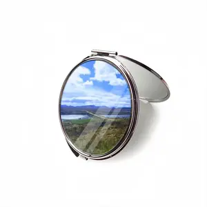 Road To Remoteness Portable Makeup Mirror