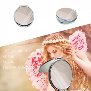 Flow Of Love Portable Makeup Mirror