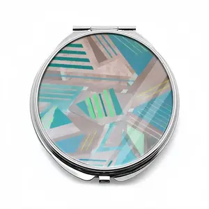 Romantic Streets Portable Makeup Mirror