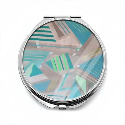 Romantic Streets Portable Makeup Mirror