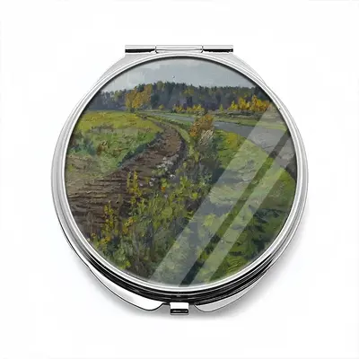 The Autumn Road Portable Makeup Mirror