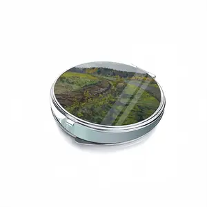 The Autumn Road Portable Makeup Mirror