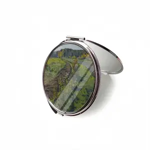 The Autumn Road Portable Makeup Mirror