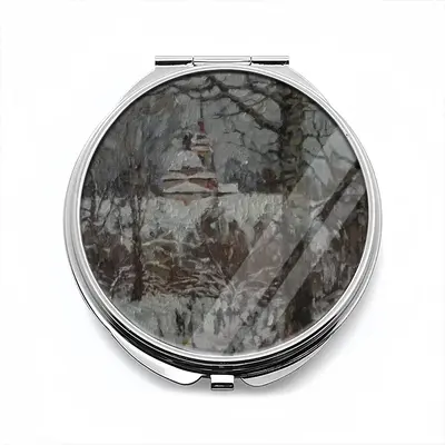 Winter In Ustyug Portable Makeup Mirror