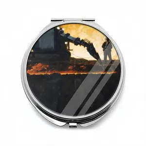 River Of Metal Portable Makeup Mirror