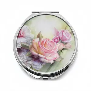 Melody Of Roses Portable Makeup Mirror