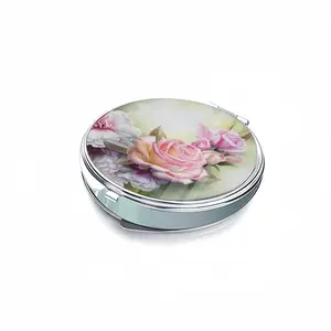 Melody Of Roses Portable Makeup Mirror