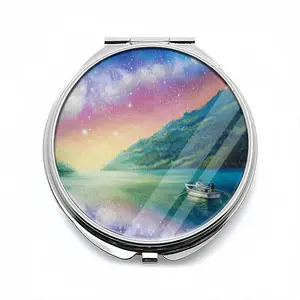 Over The Horizon Portable Makeup Mirror