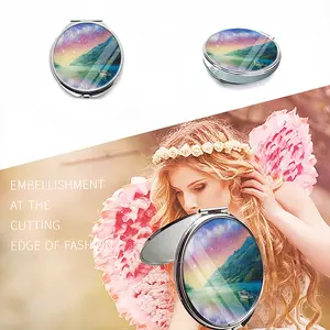 Over The Horizon Portable Makeup Mirror