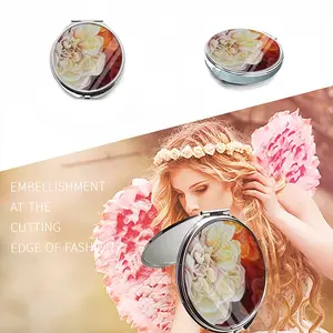 Roses Portable Makeup Mirror