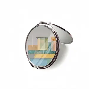 Yellow Carpet Portable Makeup Mirror