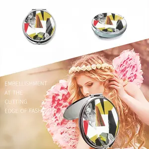 Singer Collage Portable Makeup Mirror