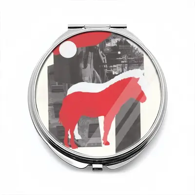 Wwf Przewalskis Horse Portable Makeup Mirror