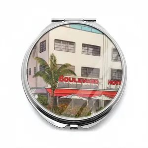 Boulevard Hotel South Beach Portable Makeup Mirror