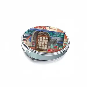 Grocery Store New York City Portable Makeup Mirror