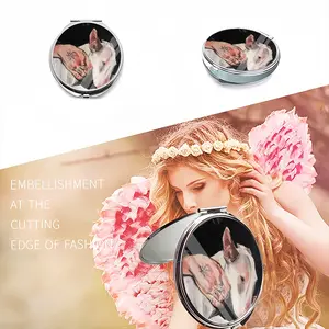 Dog Portable Makeup Mirror