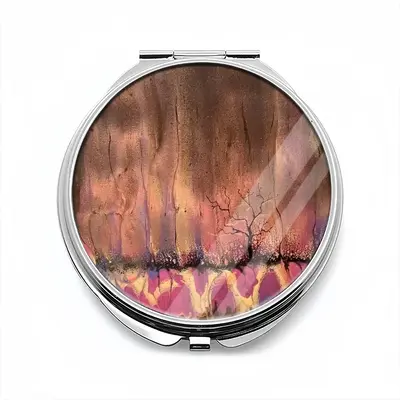 Chocolate Sunrise Portable Makeup Mirror