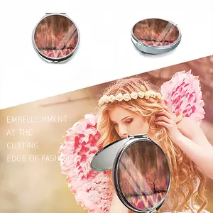 Chocolate Sunrise Portable Makeup Mirror