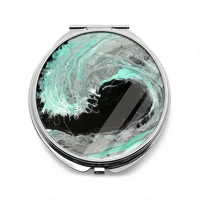 Midnight Wave Portable Makeup Mirror