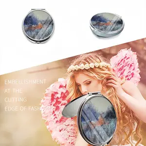 Moody Landscape Portable Makeup Mirror