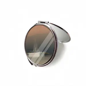 The Sailboats Portable Makeup Mirror