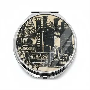 Gas Works Portable Makeup Mirror