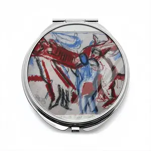 Smithfield Meat Market Portable Makeup Mirror