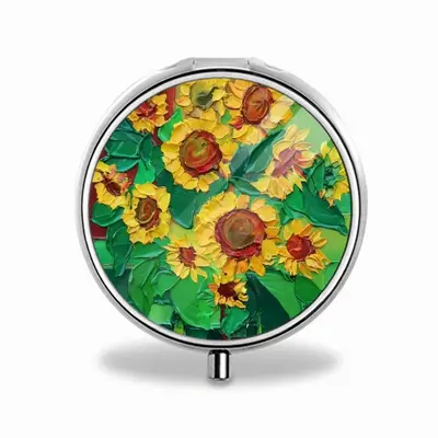 The Pleasure Of Flowers J Portable Pill Box