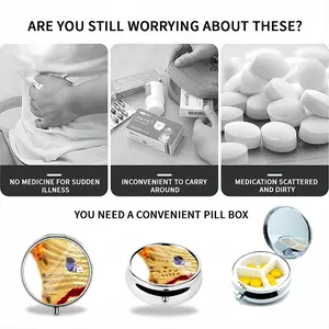 Scar Tissue Portable Pill Box