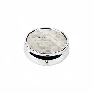 White Medina Portable Pill Box